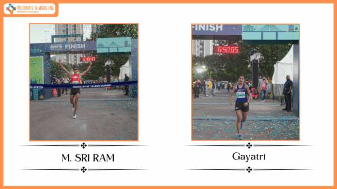 Mahima Choudhary And M. Sri Ram Win 2025 Skechers Walkathon 10K
