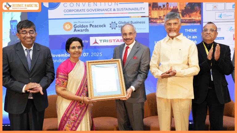 Heritage Foods Wins Golden Peacock Award; Vice Chairperson N. Bhuvaneswari Honoured as Distinguished Fellow