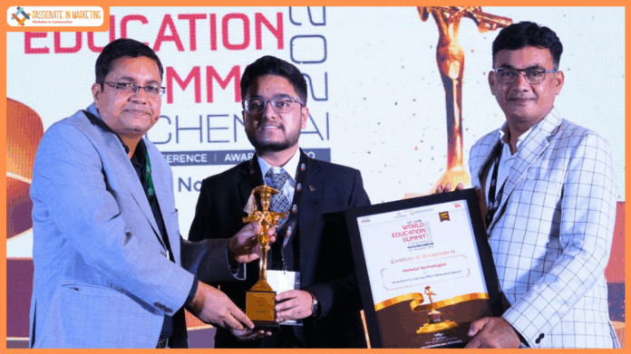 Mafatlal Technologies wins ‘Innovation for the Last Mile in Education’ Award at ELETS World Education Summit 2025