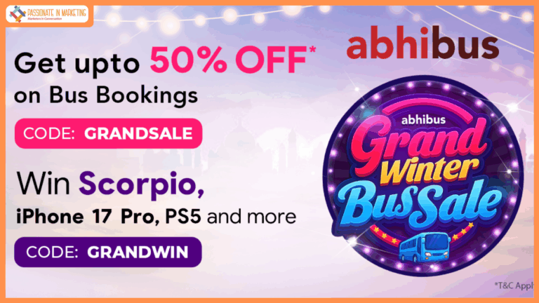 Abhibus Grand Winter Bus Sale is LIVE: Get Up to 50% off and a Chance to Win a Car, iPhones, Gold Coins & more!