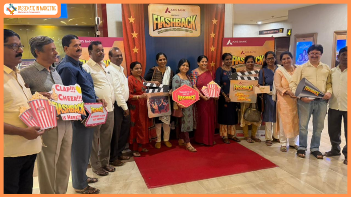 Axis Bank launches ‘Flashback’, a nationwide celebration for senior citizen customers, through the magic of classical cinema