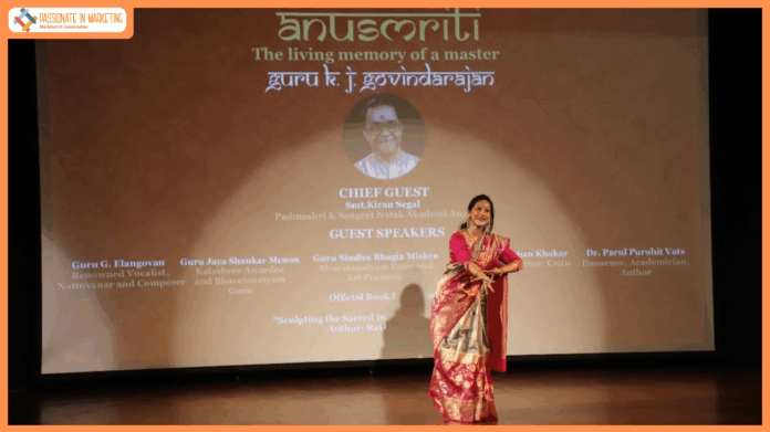 ‘Anusmriti : The Living Memory of a Master’- the seminar conceptualised, curated and moderated by Ms. Rashmi Khanna Pays Tribute to Guru K. J. Govindarajan at IIC