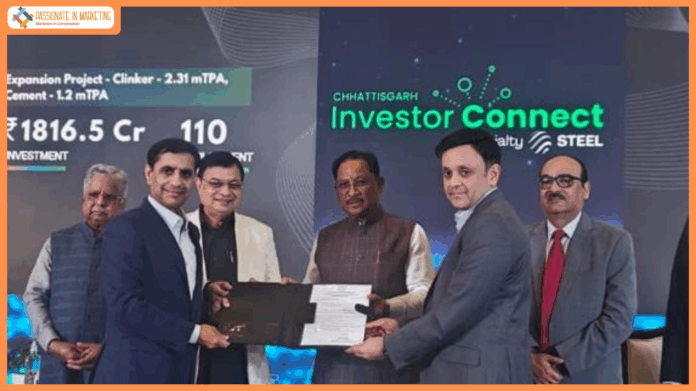 JK Lakshmi Cement Ltd. to invest Rs 1816 crore in expanding clinker and cement capacity in Chhattisgarh