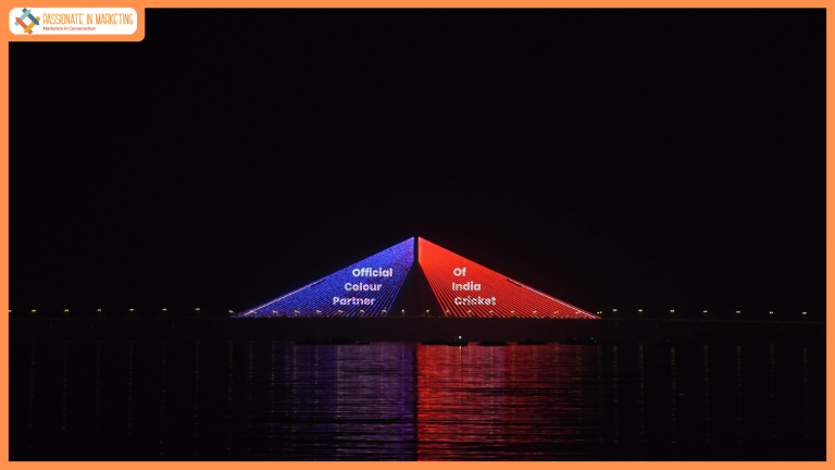 Asian Paints Colours the Sea Link in Celebration of Its Landmark BCCI Partnership