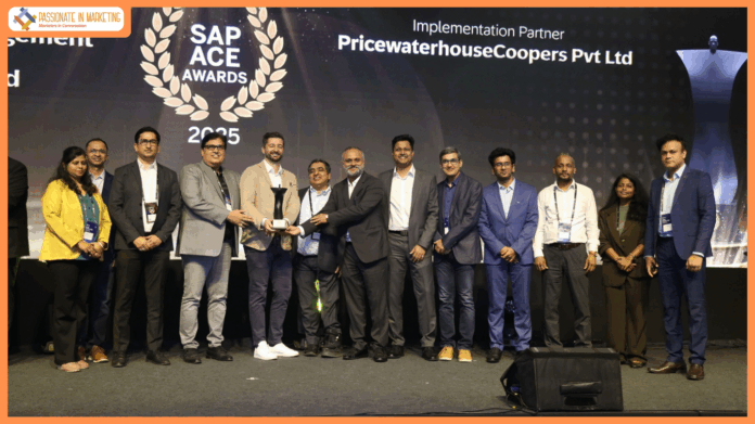 Nuvoco Wins Prestigious SAP ACE Award for Excellence in Customer Experience Management