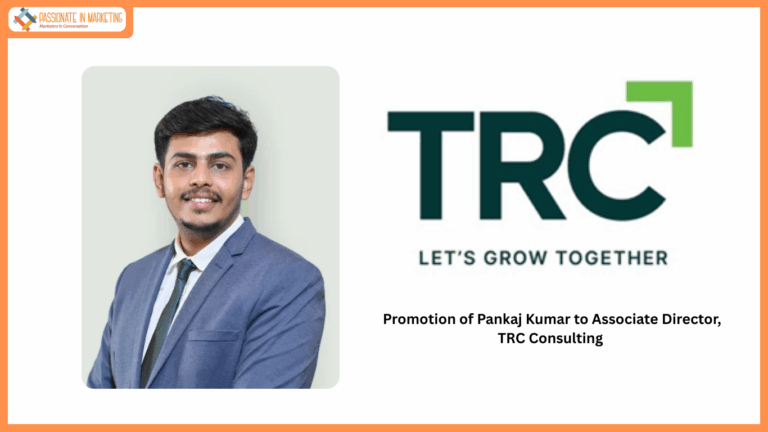 TRC Consulting Announces the Promotion of Pankaj Kumar to Associate Director