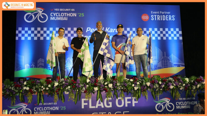 Milind Soman Flags Off YES SECURITIES’ Debut Cyclothon ‘25, Inspiring All to ‘Pedal Karo Apne Style Se’