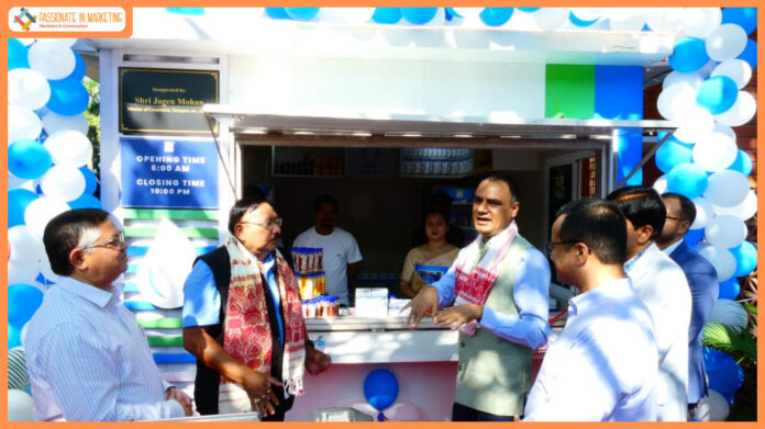 Purabi Milk Booth set up in Nehru Park under GMDA partnership
