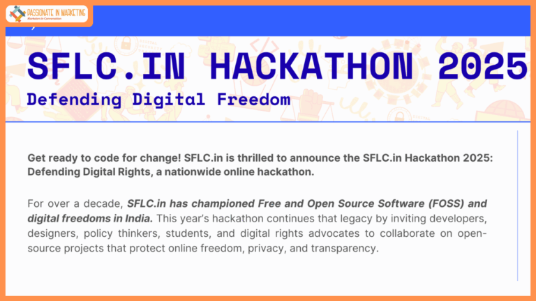 SFLC.in Nationwide Hackathon 2025 Champions Open-Source Innovation