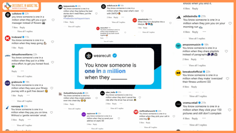 cult celebrates 1 million fitness habits with playful brand banter on Instagram