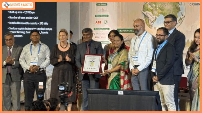 Lotus Petal Senior Secondary School awarded 5-Star GRIHA (Existing School) at the 17th GRIHA Summit