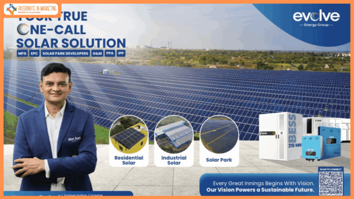 Evolve Energy Group Appoints Hemang Badani as Brand Ambassador Powering the “All-Rounder in Solar” Campaign