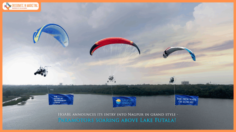 The House of Abhinandan Lodha (HoABL) Makes a Grand Entry into Nagpur with a Spectacular Aerial Display Over Futala Lake