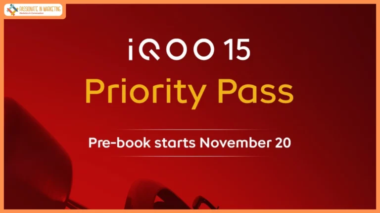 iQOO announces Pre-Booking for iQOO 15 from November 20