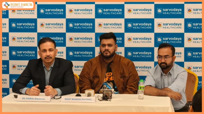 Sarvodaya Hospital treats complex bilateral AVN in a young obese patient, restoring mobility safely.