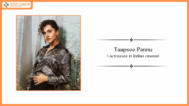 Taapsee Pannu: The Power of Authenticity in Building Brand Success