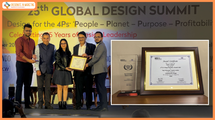 WAE Felicitated with 15th CII Design Excellence Award 2025 for Communication Design