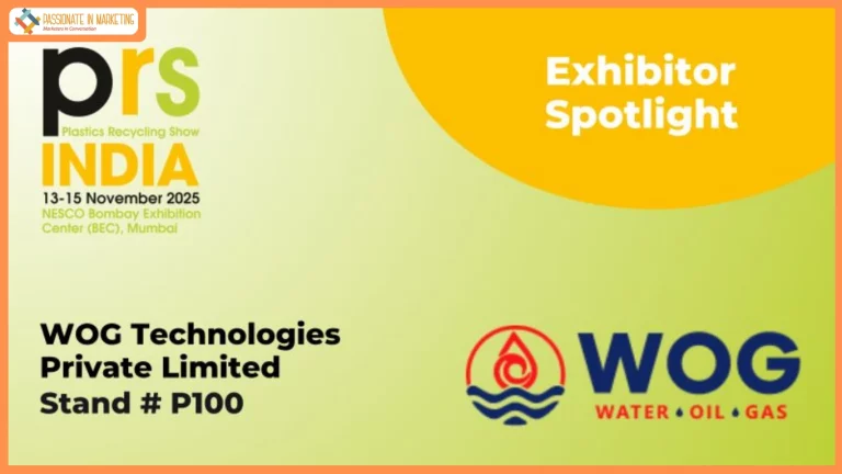 WOG Technologies showcases advanced wastewater treatment and recycling technologies at Plastics Recycling Show India 2025
