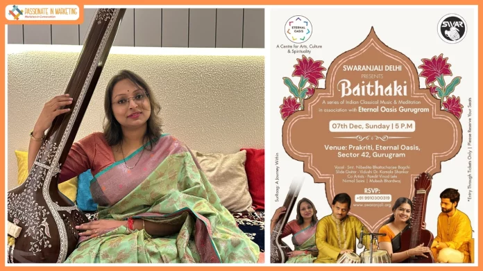 Indian Classical Music Baithak by Swaranjali Delhi at Eternal Oasis, Gurugram