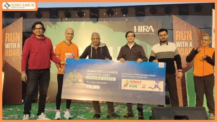 Ramkrishna CARE Hospitals Participates in The Great Chhattisgarh Run 2025