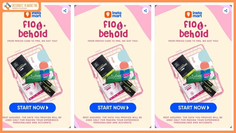 Instamart Launches In-App Feature for Period Tracking and Period Care