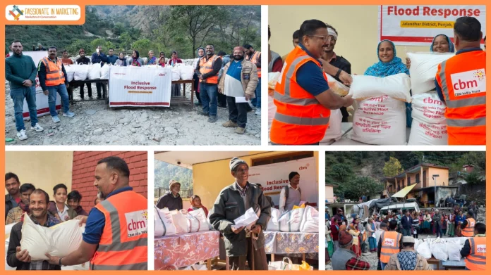 CBM India Extends Relief Support to 2,000 Disaster-Affected Families in Punjab and Uttarakhand