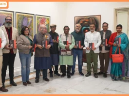 Sapiens Opens to an Enthusiastic Audience at Bikaner House IndiGalleria’s First Major Physical Showcase Now on View Until December 14th, 2025 Sapiens Opens to an Enthusiastic Audience at Bikaner House IndiGalleria’s First Major Physical Showcase Now on View Until December 14th, 2025