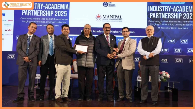 MAHE Honoured with Prestigious CII Industry–Academia Partnership Award