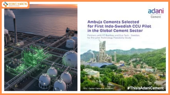 Ambuja Cements Selected for First Indo-Swedish CCU Pilot in the Global Cement Sector