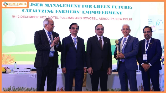 Matix Fertilisers, promoted by Nishant Kanodia, wins ‘Best Production Performance Award 2025 for a Nitrogenous Fertiliser Plant’ for the second consecutive year at the 2025 FAI Annual Seminar