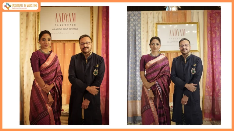 Aditya Birla group’s Aadyam Handwoven announces Sobhita Dhulipala as Brand Ambassador