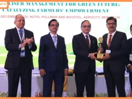 Matix Fertilisers, promoted by Nishant Kanodia, wins ‘Best Production Performance Award 2025 for a Nitrogenous Fertiliser Plant’ for the second consecutive year at the 2025 FAI Annual Seminar Matix Fertilisers, promoted by Nishant Kanodia, wins ‘Best Production Performance Award 2025 for a Nitrogenous Fertiliser Plant’ for the second consecutive year at the 2025 FAI Annual Seminar