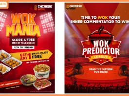 Chinese Wok Ignites Wok Mania for the Ind–SA T20 Series With Big Match Presence, Daily Fan Contests and Special In-store offers Chinese Wok Ignites Wok Mania for the Ind–SA T20 Series With Big Match Presence, Daily Fan Contests and Special In-store offers