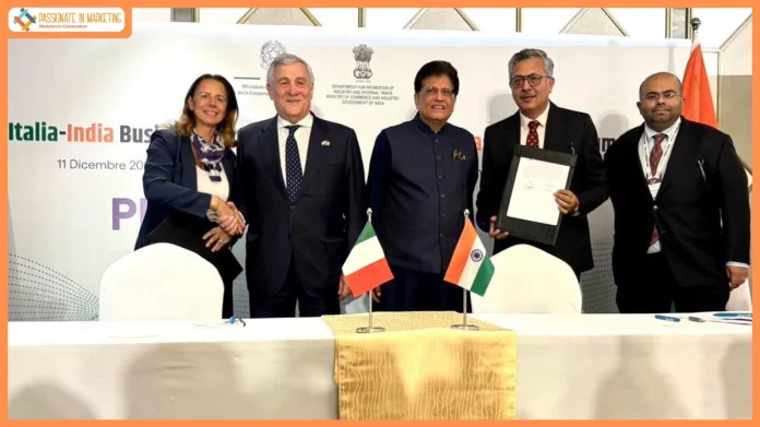 SIMEST and Indian Chamber of Commerce (ICC) Sign MoU to Boost Italy–India Economic Ties