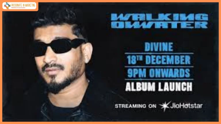 JioHotstar To Premiere DIVINE’s Most Ambitious Album Yet—Walking On Water, Exclusively For Its Audience