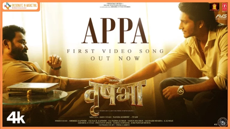 Mohanlal's Vrusshabha Begins Its Musical Journey with ‘Appa’
