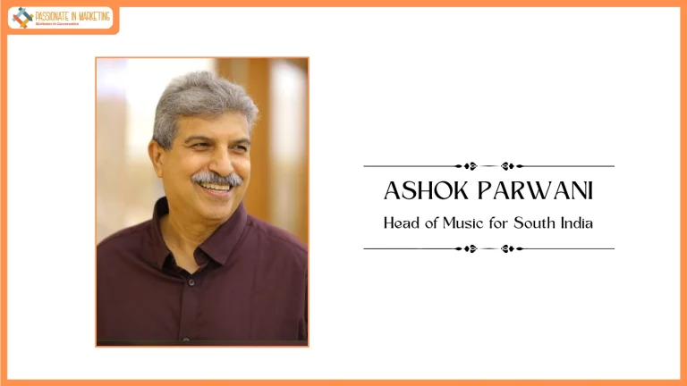 WARNER MUSIC INDIA APPOINTS ASHOK PARWANI AS HEAD OF MUSIC FOR SOUTH INDIA