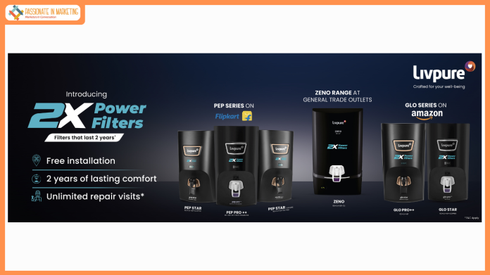 Livpure Launches New Range of Water Purifiers with 2X Power Filters, Making Pure Water More Accessible and Affordable