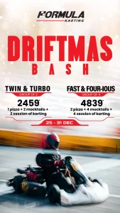 This Christmas, Celebrate Joy, Togetherness & Speed at Formula Karting