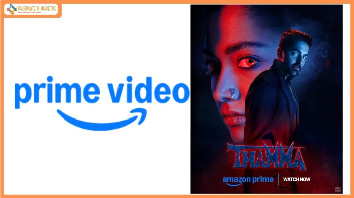 Prime Video Announces Exclusive Global Streaming Premiere of Maddock Films’ Supernatural Horror-Comedy, Thamma; Streaming from Today
