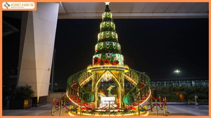 Karmic Events India Curates a First-of-Its-Kind Christmas Experience at Delhi Airport ‘Where Christmas Meets India’