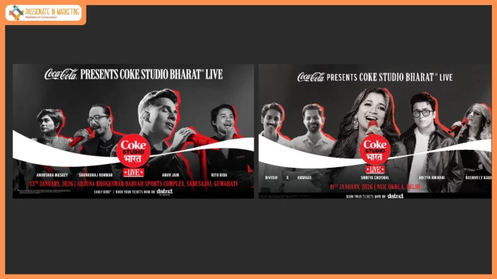 The Debut India’s Music Scene Has Been Waiting For: Coke Studio Bharat LIVE Takes Over Delhi & Guwahati in January 2026