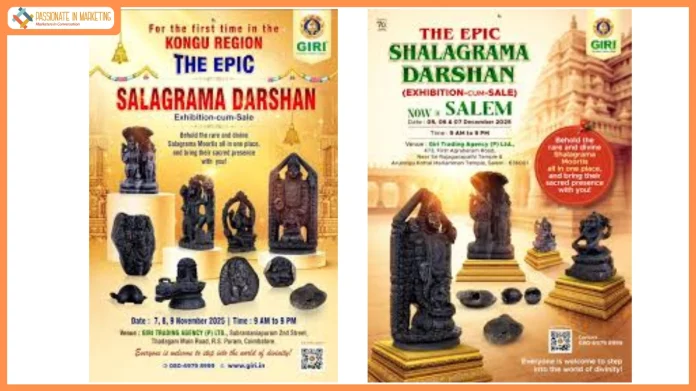 GIRI to Host Shalagrama Expo-Cum-Sale at Mylapore, Chennai