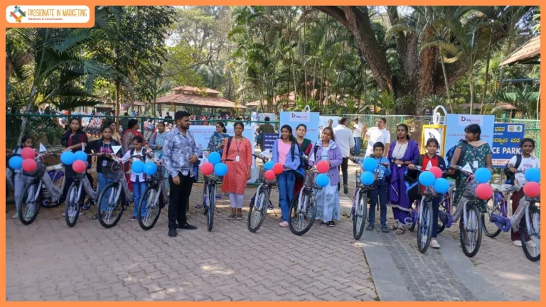 BL Bank donates 400 bicycles to girl students in Bengaluru under its CSR Initiative UMEED