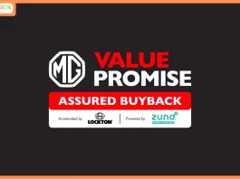 JSW MG Motor India announces an industry-first extended Assured Buy Back Program for its EVs