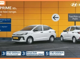 Hyundai Motor India Limited enters the commercial mobility segment with the launch of Prime Taxi Range