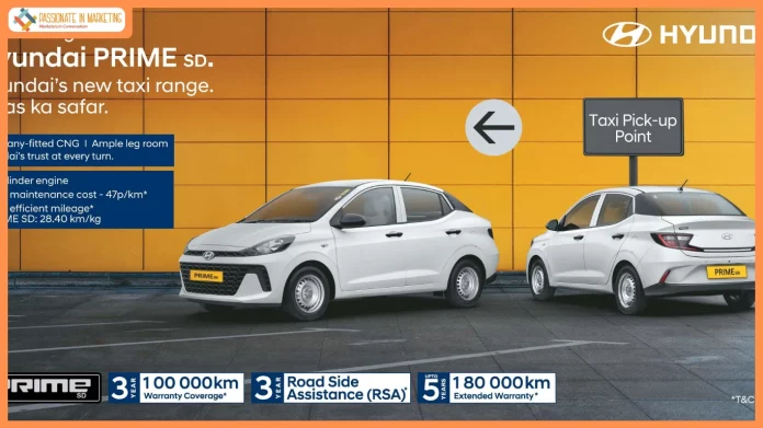 Hyundai Motor India Limited enters the commercial mobility segment with the launch of Prime Taxi Range