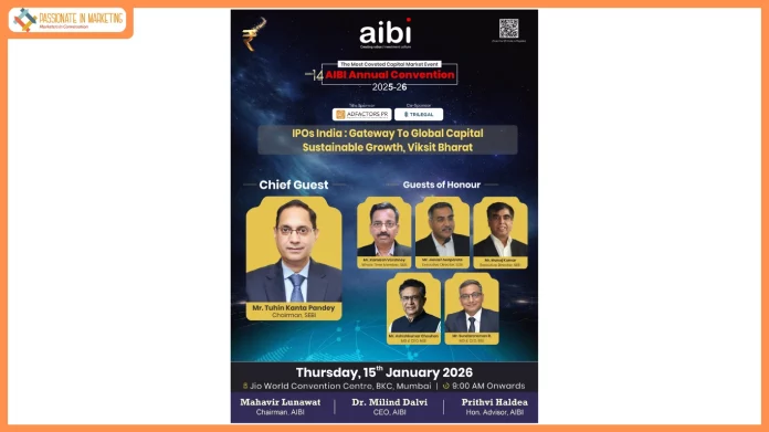 AIBI Unveils the theme for its 14th Annual Convention, focusses on ‘IPOs India – Gateway to Global Capital, Sustainable Growth, Viksit Bharat’