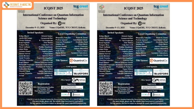 ICQIST 2025 at TCG CREST Accelerates the Global Shift Toward Scalable Quantum Engineering