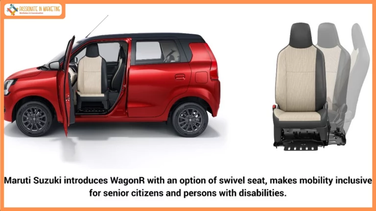 Maruti Suzuki ushers in inclusive mobility with WagonR Swivel seat: A step towards providing accessible mobility for senior citizens and persons with disabilities